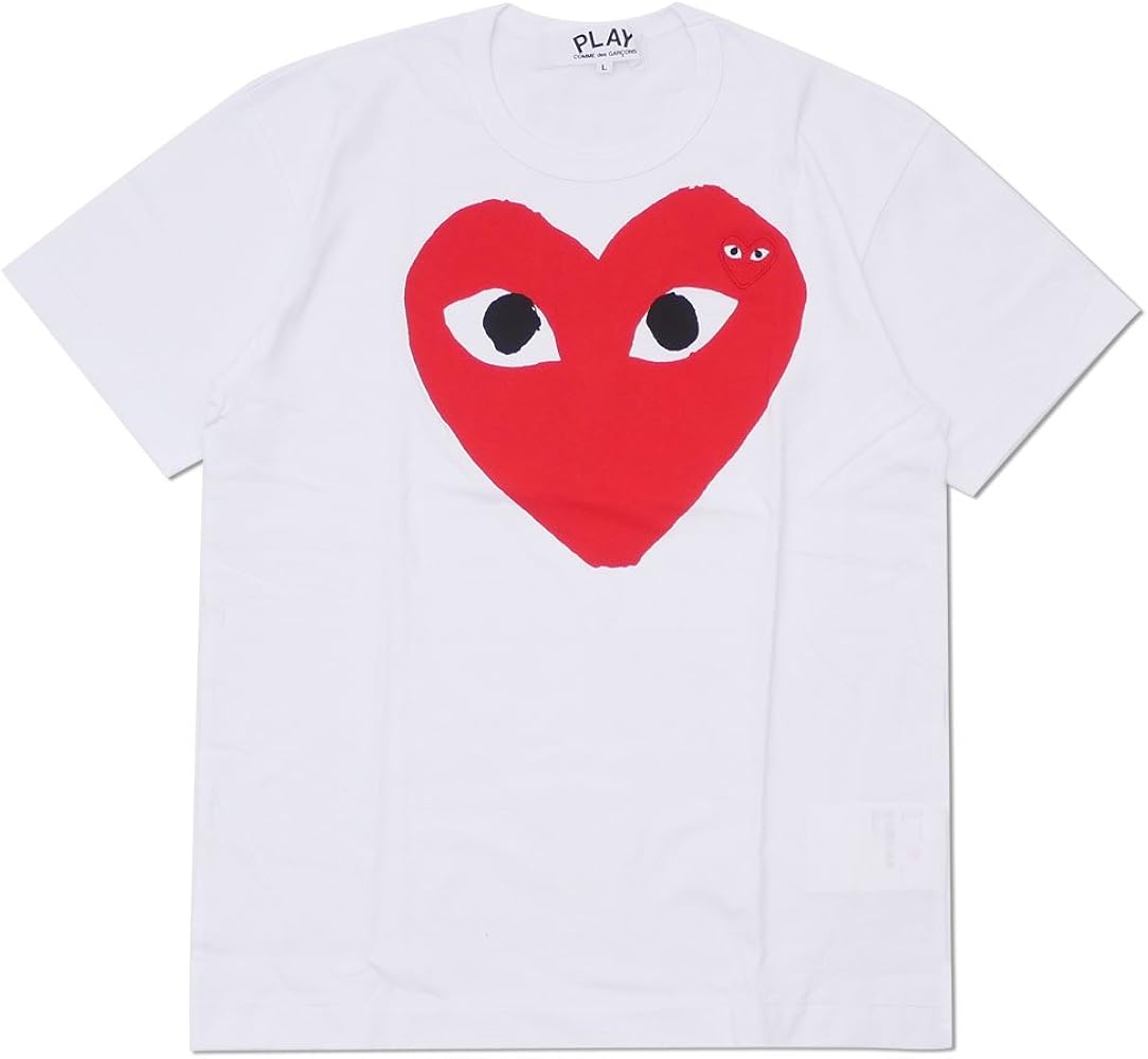 コムデギャルソン プレイ 新品 正規品 Lサイズ heart RED Amazon.co.jp: [PLAY COMME des GARCONS (プレイ